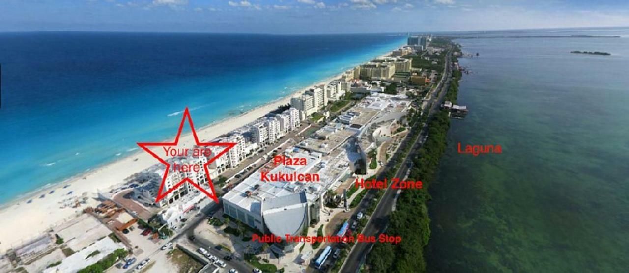 Sparkling Ocean View In Apartment Cancun