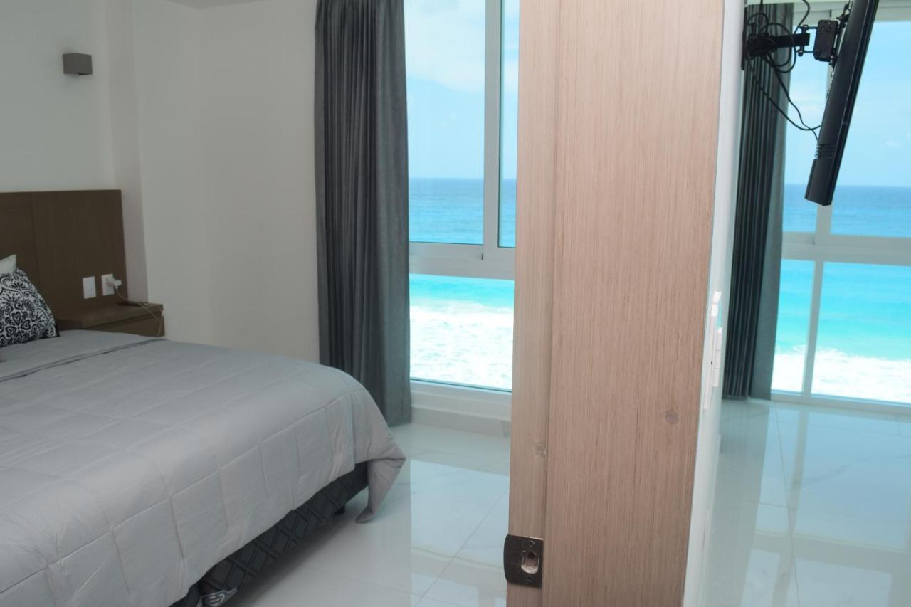 Apartamento Nuevo Estudio A Pie De Playa, Vistas Increibles, Alberca, Gym Jacuzi, Seguridad, 3503