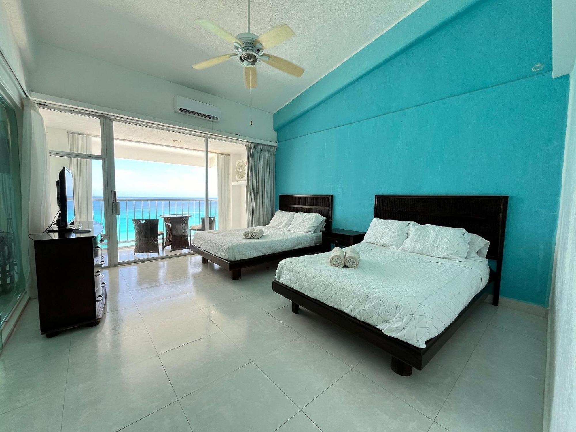 Apartment Beautiful Front Pent House In Cancun!!!
