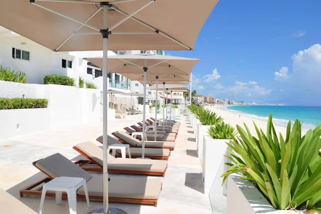 Recien Remodelado Estudio En La Playa, Piscina, Gimnasio, 4d * Cancun