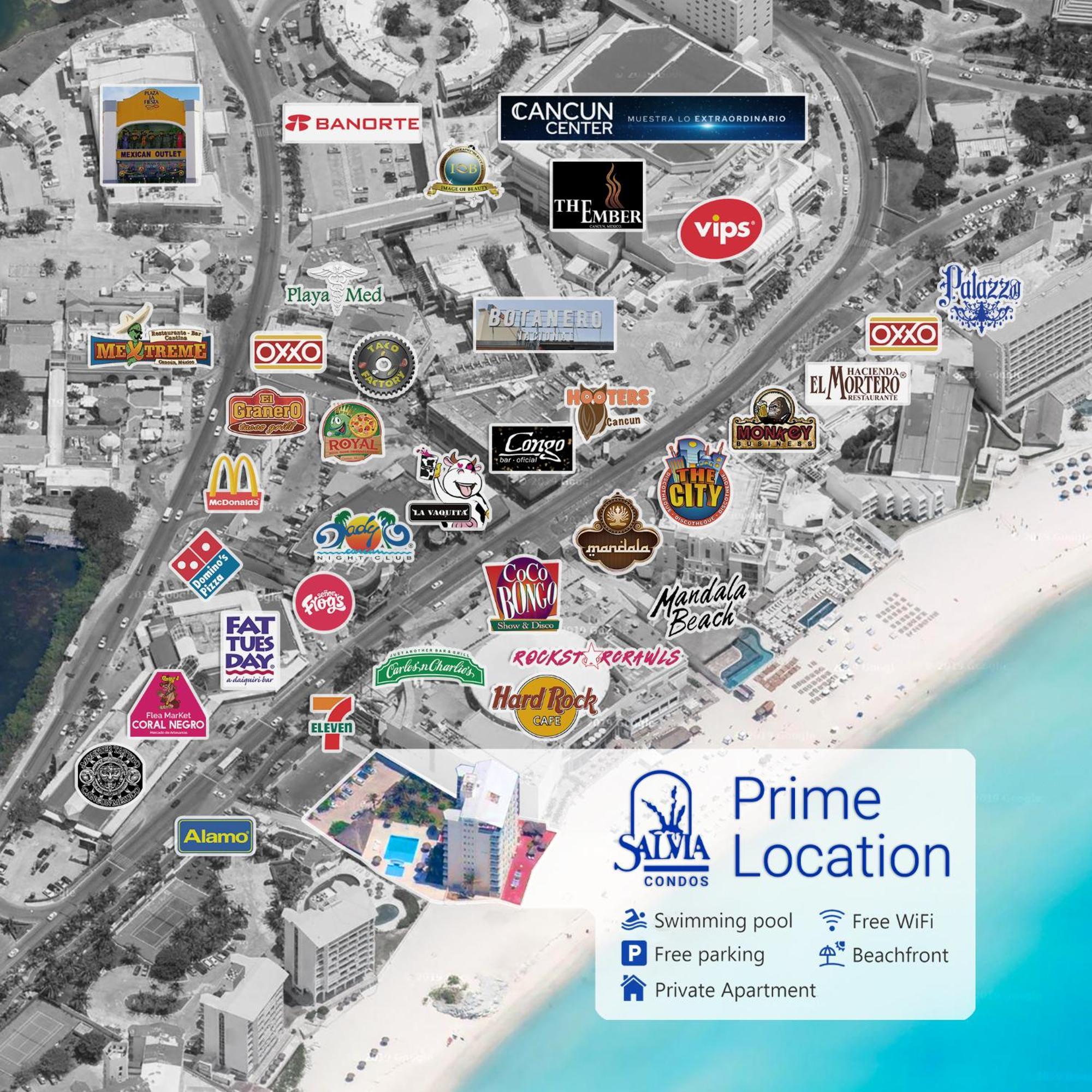 Apartment Paradise Beachfront & Nightlife Heart Cancun